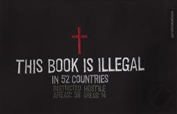 This Book is Illegal Bible Cover  (Med/Large 9 x 6 x 1.5),Voice of the Martyrs