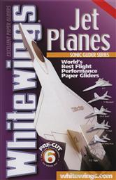 Whitewings Jet Planes, 6 Model Kit (Sonic Glider Series) (Aircraft Model, Explore the Science of Flight),AG WhiteWings