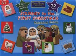 Journey to the First Christmas Matching Game: Bible Train Adventures (Toddler and Preschool Activities),Alphabet Alley