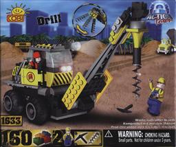 COBI Construction Drill, 160 Piece Set (LEGO® Compatible),COBI