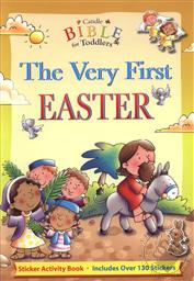 The Very First Easter Sticker Activity Book (Candle Bible for Toddlers),Juliet David