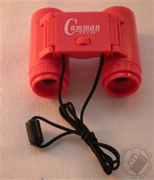 Compact Pocket Kid's Colorful Binoculars with Strap (Red),Camman