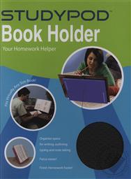 Studypod Book Holder (Color: Black) Holds Virtually Any Book (Bookpod),Genio LLC