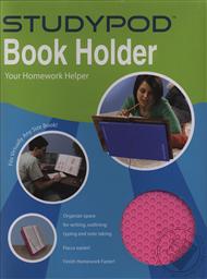 Studypod Book Holder (Color: Pink)  Holds Virtually Any Book (Bookpod),Genio LLC