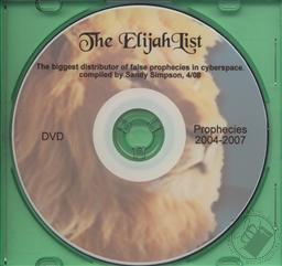 The Elijah List: The Biggest Distributor of False Prophecies in Cyberspace (2 DVD Set),Sandy Simpson