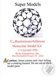 Buckyball - C60 Buckminsterfullerene Molecular Model Kit (154 Pcs),Ryler Enterprises