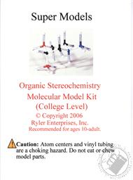 Organic Stereochemistry Molecular Model Set (College Level) (Large Set) (108 Pcs),Ryler Enterprises