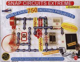Snap Circuits Extreme SC-750 with Computer Interface (Electronic Experiment Kit),Elenco Electronics