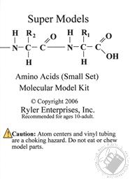Amino Acids (Small Set) Molecular Model Kit(84 Pcs),Ryler Enterprises