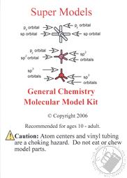 General Chemistry Molecular Model Kit (156 Pcs),Ryler Enterprises