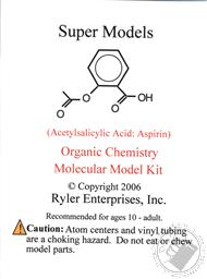 Organic Chemistry Molecular Model Kit (130 Pcs),Ryler Enterprises