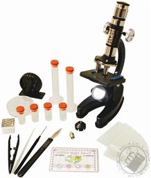 Deluxe Microscope Set in Hand Carrying Case,Elenco Electronics