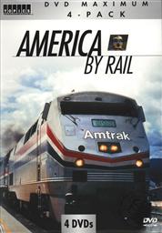 America By Rail 4 DVD Set Exploring America's Scenic Beauty and Legendary Trains,Topics Entertainment