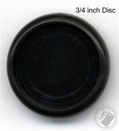 Set of 22 Circa 3/4 inch Black Discs for Disc-Bound Notebooks (Compatible with Arc Customizable Notebooks by M/ Sold at Staples, Disc Bound Notebooks),Circa
