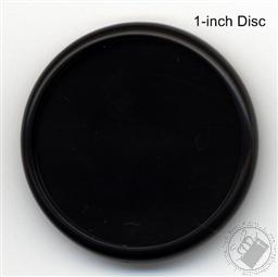 Set of 22 Circa 1 inch Black Discs for Disc-Bound Notebooks (Compatible with Arc Customizable Notebooks by M/ Sold at Staples, Disc Bound Notebooks),Circa