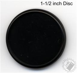Set of 22 Circa 1-1/2 inch Black Discs for Disc-Bound Notebooks (Compatible with Arc Customizable Notebooks by M/ Sold at Staples, Disc Bound Notebooks),Circa