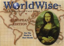 World Wise A Geography Card Game, European Edition  (Europe Geography Game),Globular Innovations