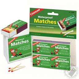Coghlan's Waterproof Matches (Pack of 10 Boxes - 400 Matches),Coghlan's Ltd