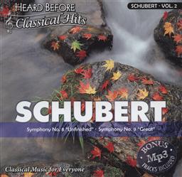 Heard Before Classical Hits: Schubert Volume 2 (Symphony No. 8 Unfinished, Symphony No. 9 Great),Select Media
