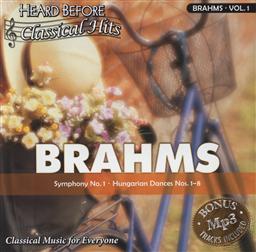 Heard Before Classical Hits: Brahms Volume 1 (Symphony No. 1, Hungarian Dances Nos. 1-8),Select Media