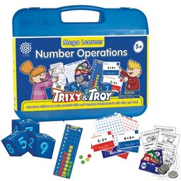 Trixy & Troy Mega Learner Number Operations (Ages 5 and Up),Cog