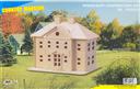 3-D Wooden Puzzle: Country Mansion (Wood Craft Construction Kit) 40 Pieces Ages 7 and Up,Puzzled Inc