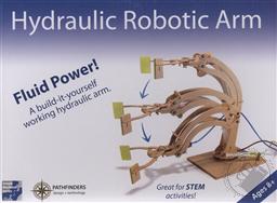 Simple Machines Series: Wooden Hydraulic Robotic Arm (For Ages 8 and up),Pathfinders