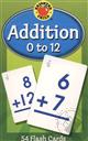 Addition 0 to 12 Flash Cards for Ages 6 and Up (Math Facts Flash Cards),Brighter Child