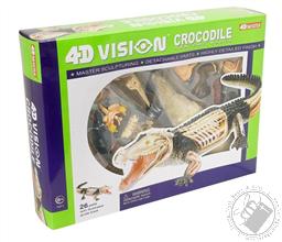4D Vision Crocodile Anatomy Model (26 Pieces for Ages 8 and Up) (Biology Model),4D Master