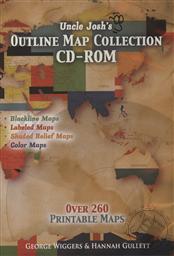 Uncle Josh's Outline Map Collection CD-ROM (Over 260 Printable Maps),Josh Wiggers, Hannah Gullett