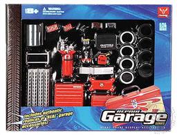 Repair Garage Hobby Grade Diorama Accessory Set (Scale 1:24) (Die Cast Accessories),Phoenix Toys