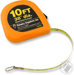 Pocket Diameter/ Linear Measuring Tape (10 Foot Linear Measuring Tape with 38 Inch Diameter Measuring Tape),Forestry Suppliers