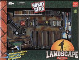 Landscape Service Hobby Grade Diorama Accessory Set (Scale 1:24) (Die Cast Accessories),Phoenix Toys
