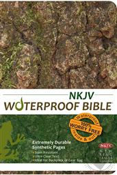 Waterproof Bible NKJV (New King James Version) (Color: Tree Bark),Bardin & Marsee Publishing