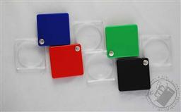 Mini Folding Pocket Magnifier (Colors Vary),Tedco