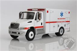 2013 International Durastar Ambulance HD Trucks 1:64 Scale Diecast Model,Greenlight Collectibles 