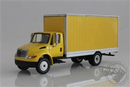 2013 International Durastar Delivery Box Truck 1:64 Scale Diecast Model (Yellow),Greenlight Collectibles 