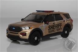 2020 Ford Explorer Police Interceptor Utility Boone County, MO Sheriff 1:64 Scale Diecast Model,Greenlight Collectibles 