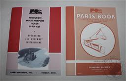 Ferguson B-FO-21 Multi-Purpose Grader/ Rear Blade Operators Manual & Parts Book,Harry Ferguson Inc.