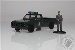 The Hobby Shop Series 10 - 1986 Chevrolet M1008 - Florida Office of Agricultural Law Enforcement with Enforcement Officer Figure,Greenlight Collectibles 