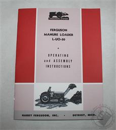 Ferguson L-UO-20 Manure Loader, Operators/ Owners Manual,Harry Ferguson Inc.