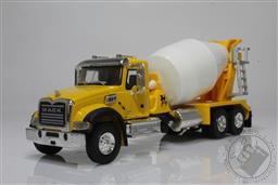 S.D. Trucks Series 7 - 2019 Mack Granite Cement Mixer - Yellow,Greenlight Collectibles 