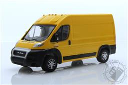 Route Runners Series 4 - 2021 Ram ProMaster 2500 Cargo High Roof - School Bus Yellow,Greenlight Collectibles 