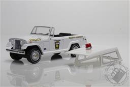 Hot Pursuit Series 35 - 1969 Kaiser Jeep Jeepster - City of Toledo, Ohio Police,Greenlight Collectibles 