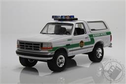 Hot Pursuit Series 35 - 1993 Ford Bronco - U.S. Customs and Border Protection Border Patrol,Greenlight Collectibles 