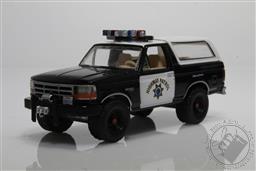 Hot Pursuit Series 35 - 1995 Ford Bronco - California Highway Patrol,Greenlight Collectibles 