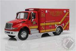 H.D. Trucks Series 9 - 2013 International Durastar Las Vegas Fire & Rescue Paramedics,Greenlight Collectibles 