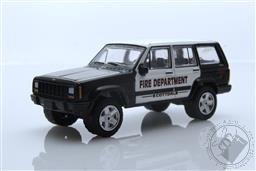 Fire & Rescue Series 2 - 2000 Jeep Cherokee - Scottdale, Pennsylvania Fire Department,Greenlight Collectibles 