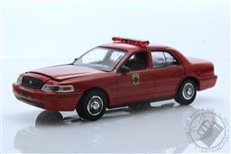 Fire & Rescue Series 2 - 2001 Ford Crown Victoria Interceptor - Baltimore City, Maryland Fire Department,Greenlight Collectibles 