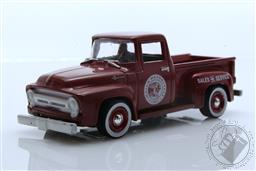 Blue Collar Collection Series 10 - 1954 Ford F-100 - Indian Motorcycle Sales & Service,Greenlight Collectibles 